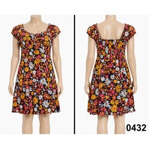 BRAND NEW WITH TAGS No Boundaries Retro Floral Dress sz XXL- 0432